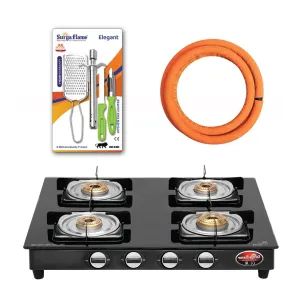 1 SF LPG STOVE 4B NEXA M..|1 SF HOSE PIPE 1.5 MTR..|1 SF SPARK LIGHTER - PREMIER (PACK OF 2)..vb