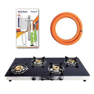 1 SF LPG STOVE 4B SUP..|1 SF HOSE PIPE 1.5 MTR..|1 SF SPARK LIGHTER - PREMIER (PACK OF 2)..vb