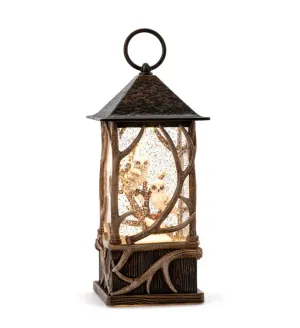 11.25" LED Owl Lantern