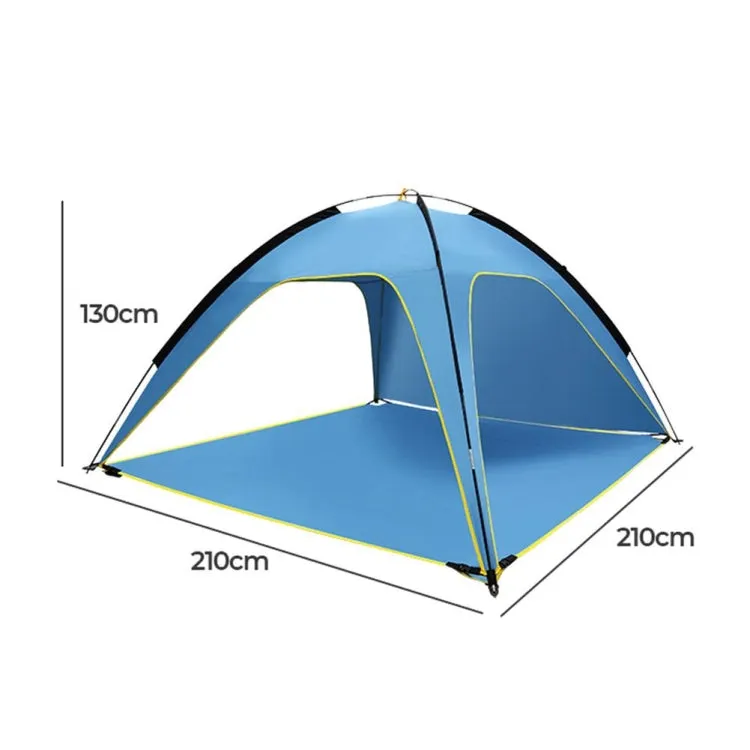 3 Sides Ventilated Spacious Outdoor Big Tent Sunscreen Rainproof Tent,Style: Ordinary