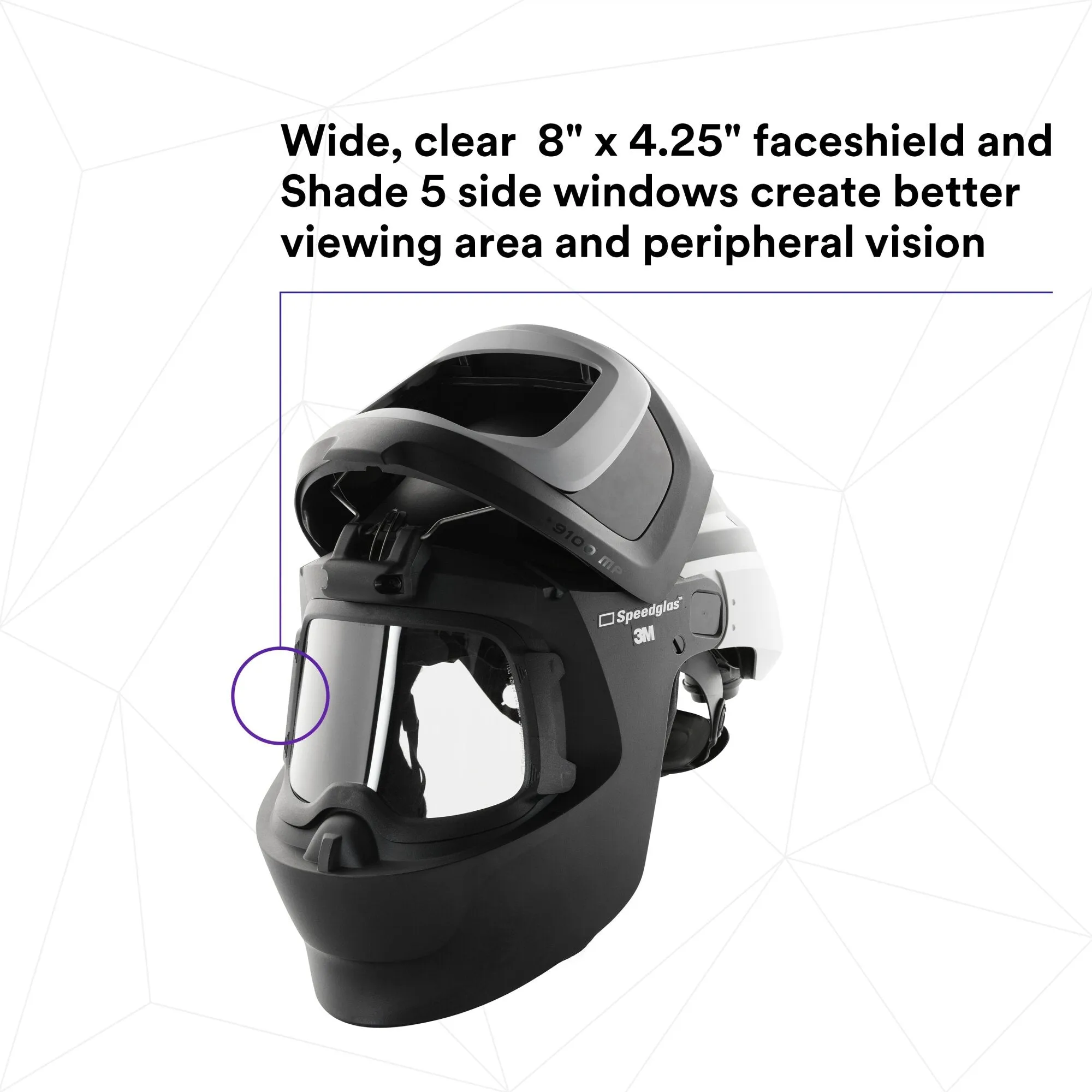 3M Adflo Powered Air Purifying Respirator HE System with 3MSpeedglas Welding