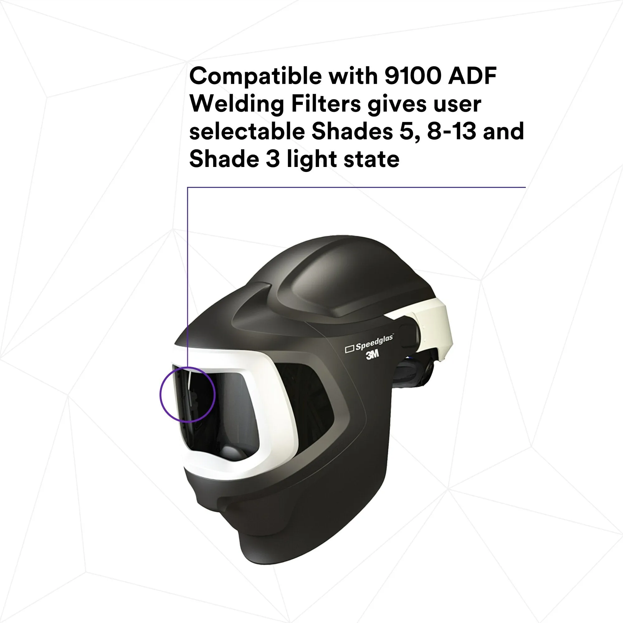 3M Adflo Powered Air Purifying Respirator HE System with 3MSpeedglas Welding