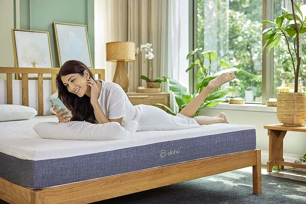 Aloha Luxe Organic Dual Comfort Mattress is Your Very own Piece of Luxury, a Perfect Blend of Two Comfort mattresses into one Distinct Organic Mattress. (72"X66" - Queen XL, Queen XL)