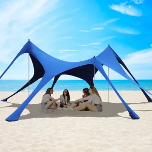 Beach Tent Sun Shelter UPF50  20×13FT OD750