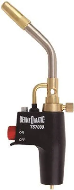 Bernzomatic Self-Igniting Heavy-Duty Torch Head' Mapp/Pro Gas