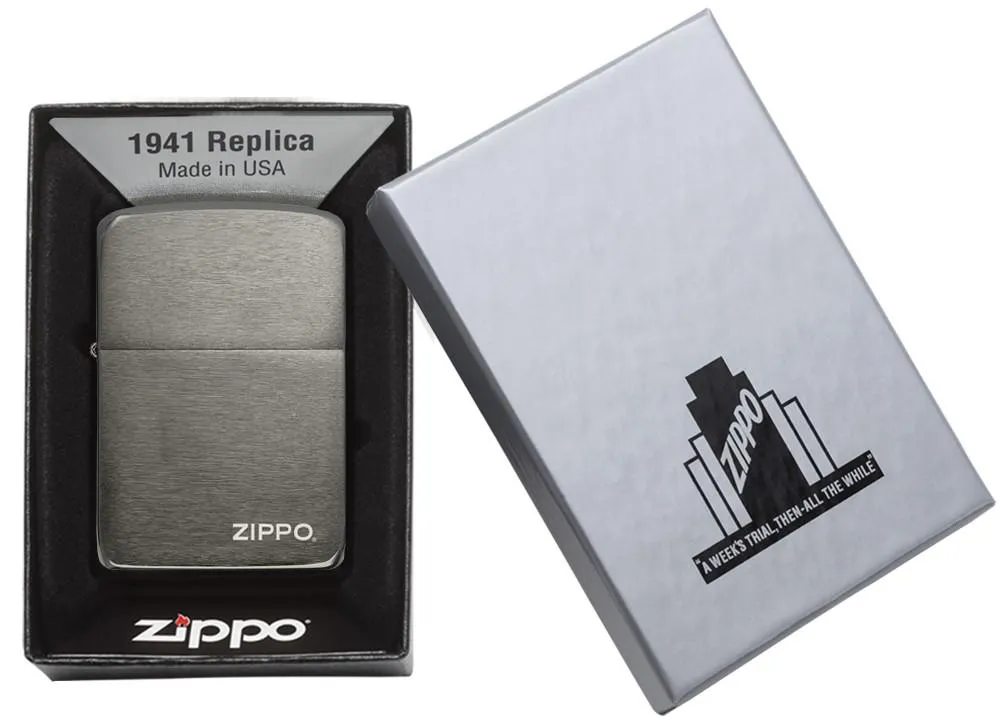 Black Ice® 1941 Replica with Zippo logo