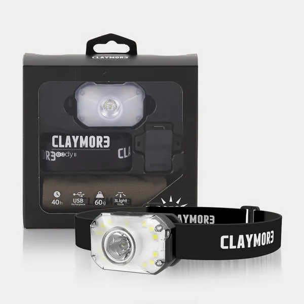 Claymore Heady 2 Rechargeable Headlamp