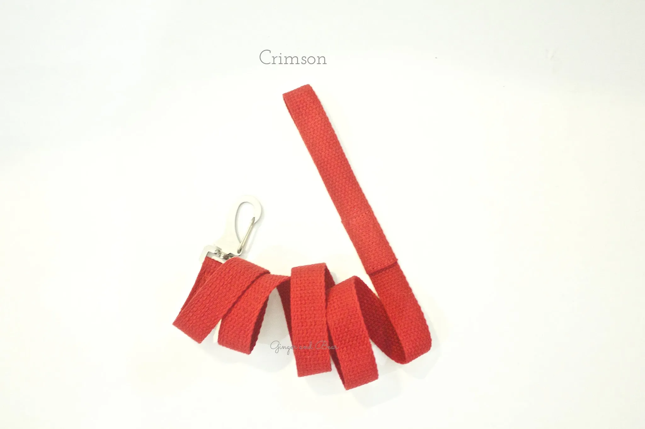 Dog Lead: Cotton Webbing