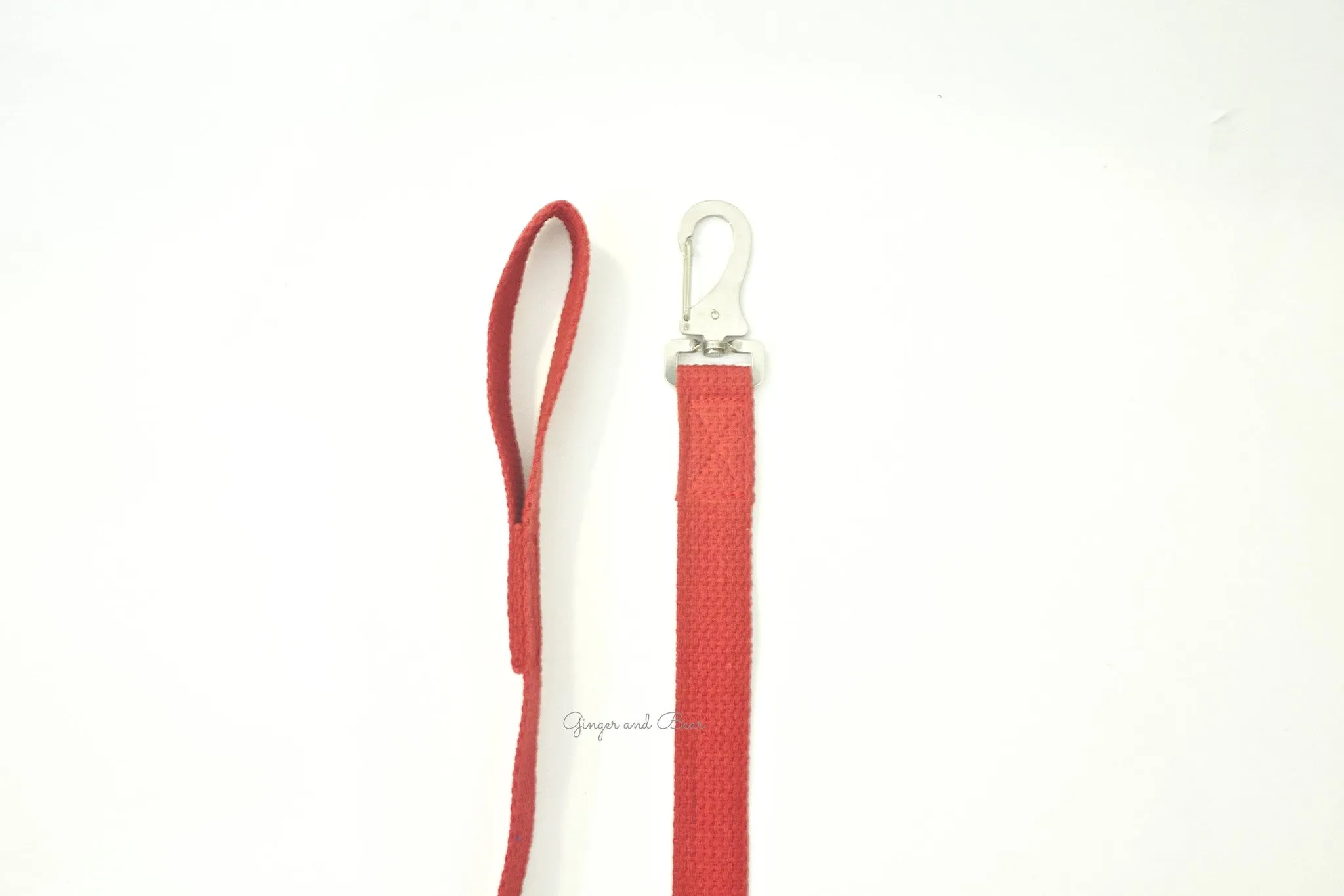 Dog Lead: Cotton Webbing