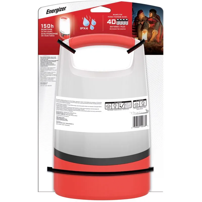 Energizer 1000 lm Red/White LED Standing Lantern