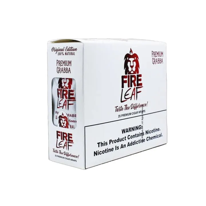 FIRE GRABBA CIGAR WRAPS 25CT BOX