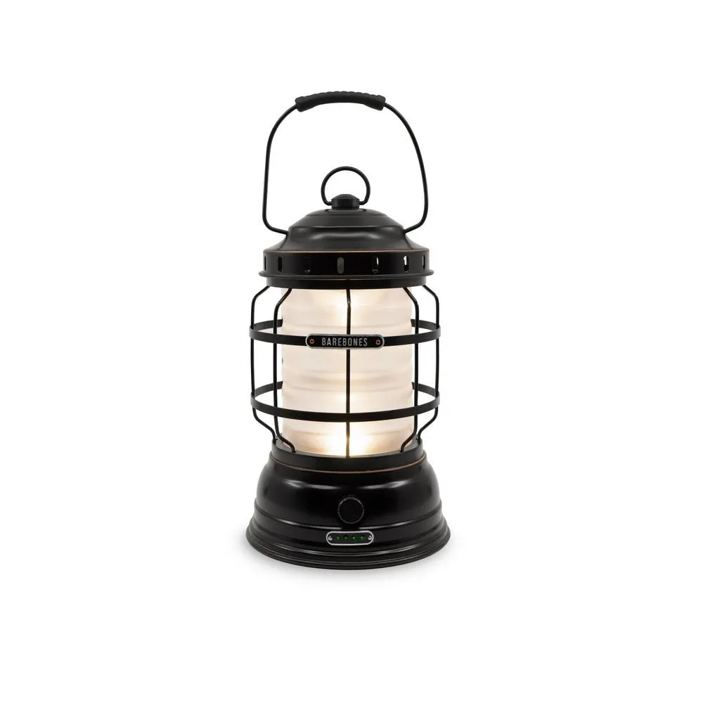 Forest LED Portable Lantern - Bronze