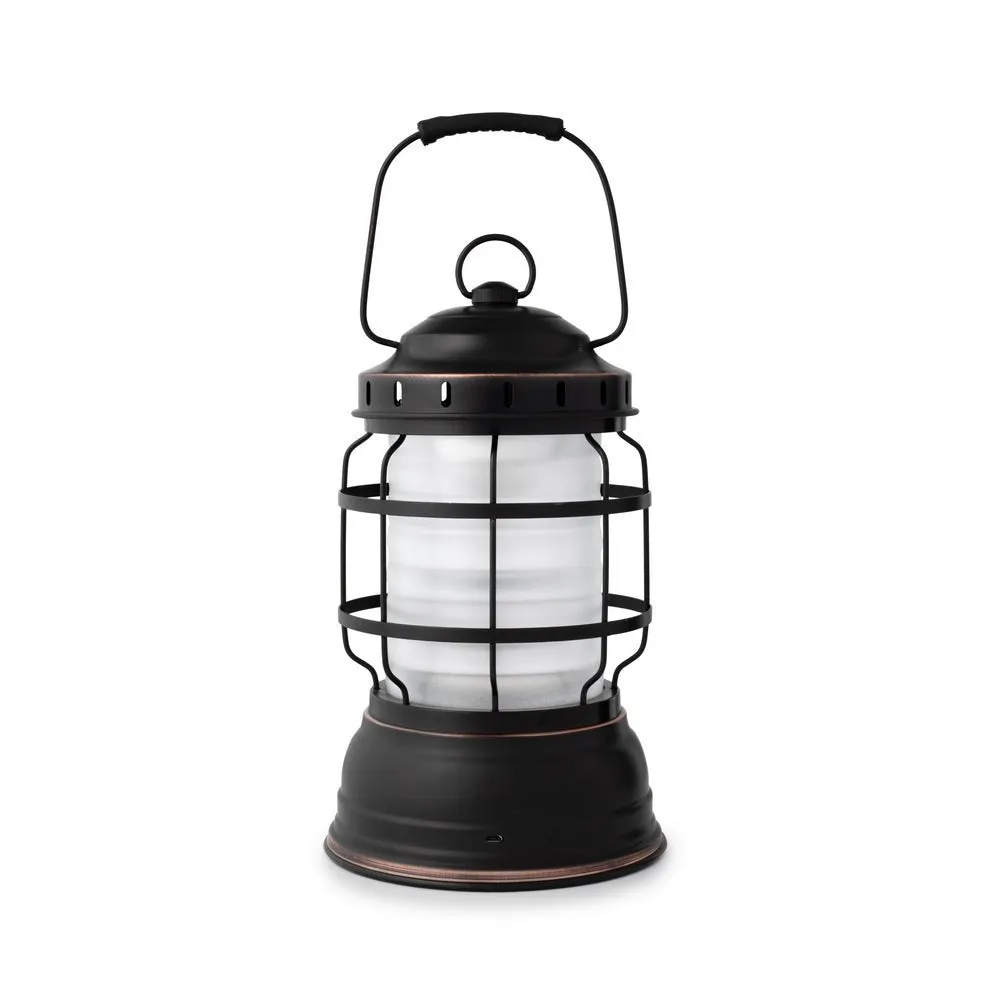 Forest LED Portable Lantern - Bronze