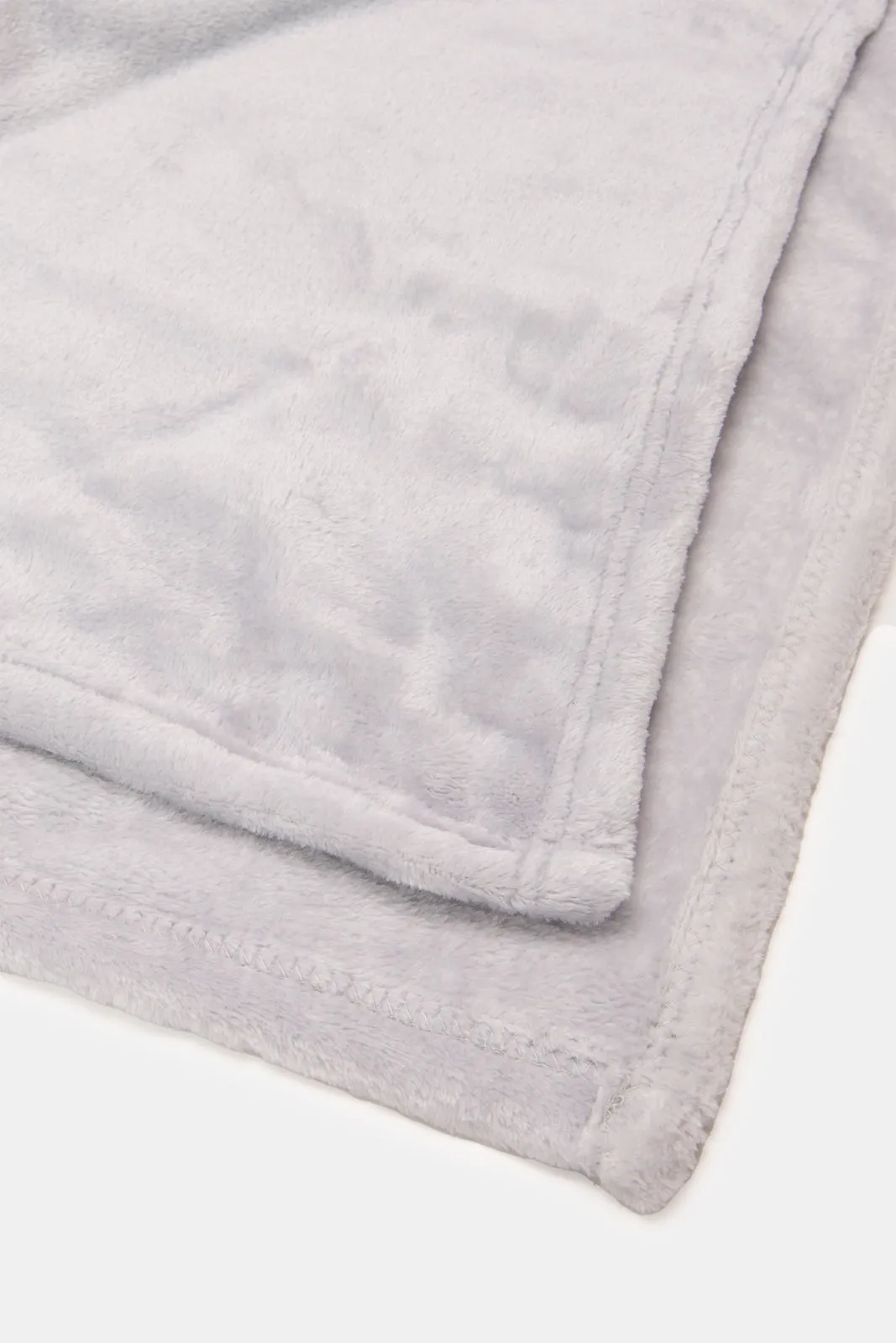 Grey Plain Ultra Soft Blanket (Double Size)