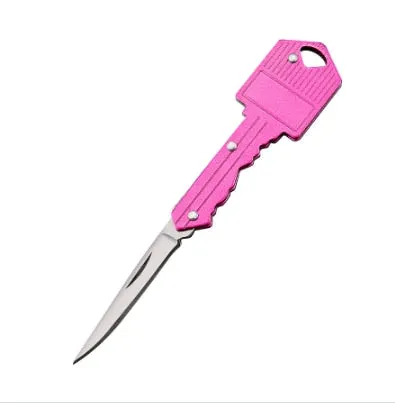 Key Knife with Hidden Blade Self Defense Keychain