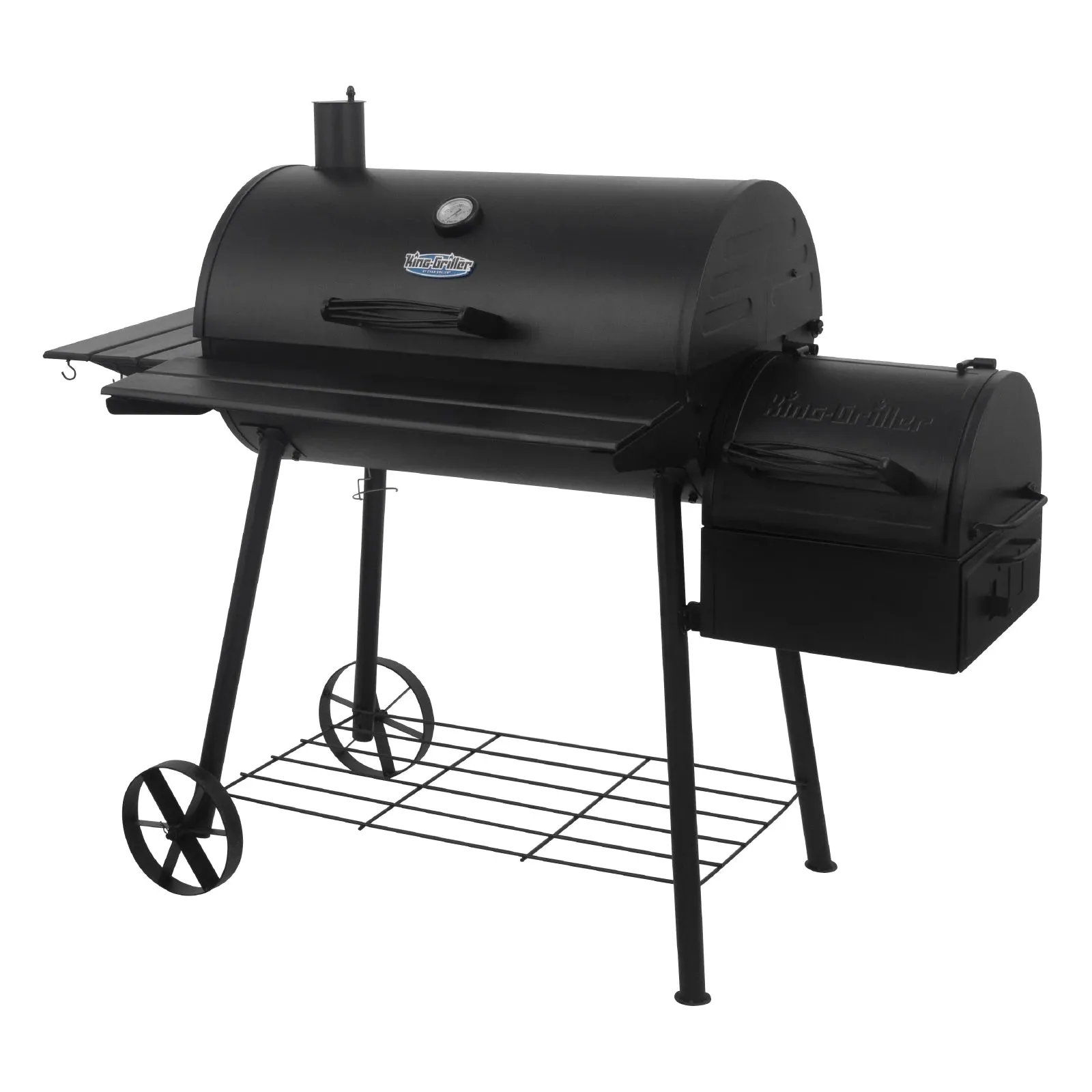 King-Griller Smokin' Ace Charcoal Grill and Offset Smoker