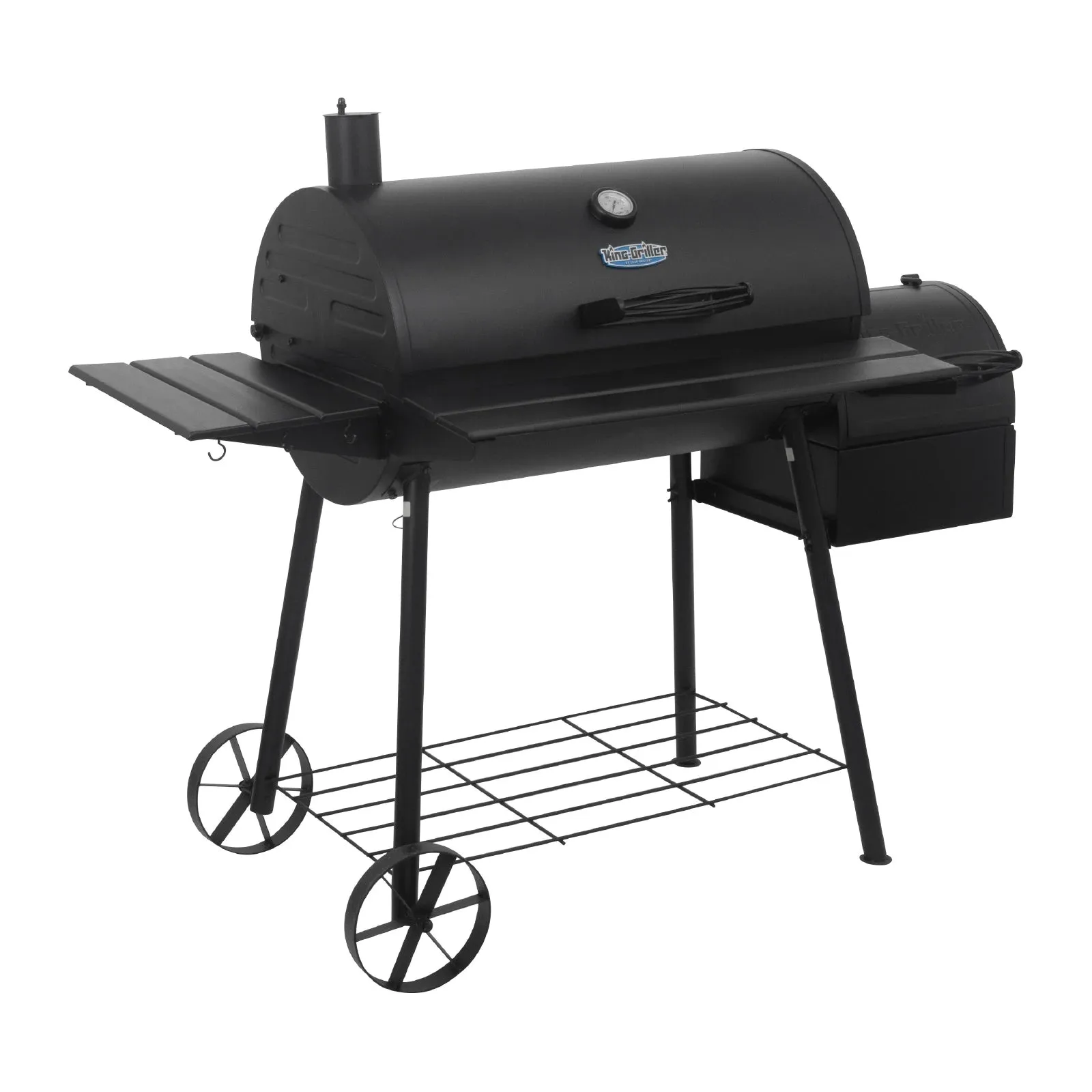 King-Griller Smokin' Ace Charcoal Grill and Offset Smoker