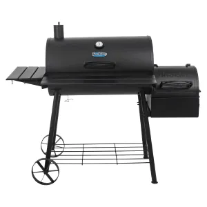 King-Griller Smokin' Ace Charcoal Grill and Offset Smoker