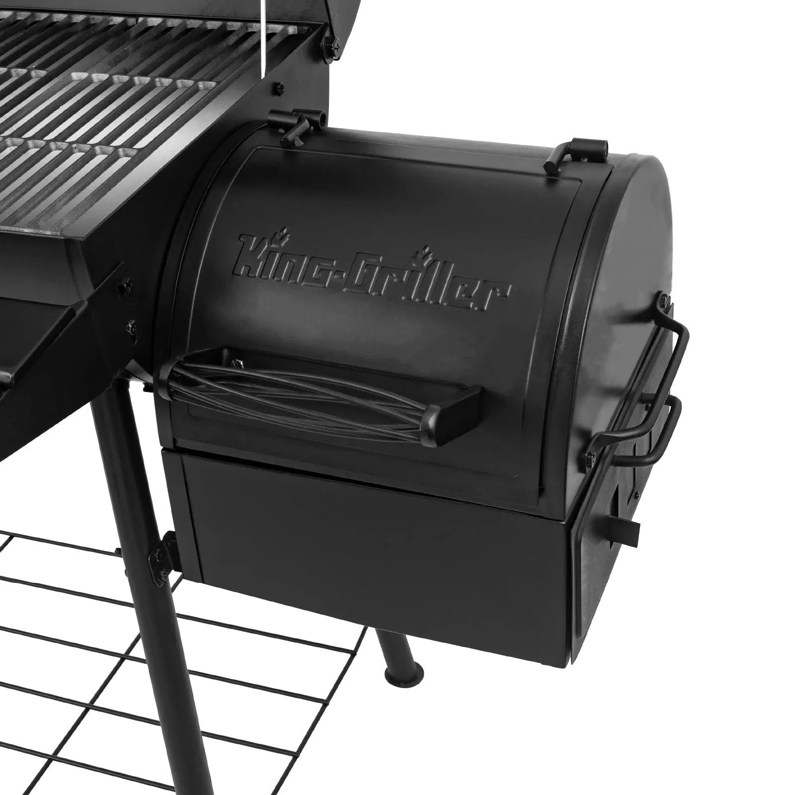 King-Griller Smokin' Ace Charcoal Grill and Offset Smoker