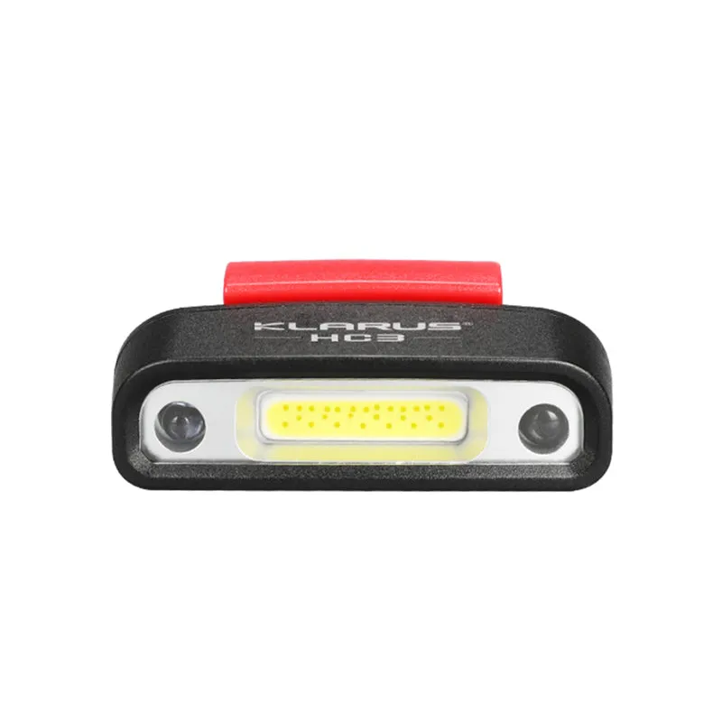 KLARUS HC3 Visor Clip Motion Sensing 100 Lumens Rechargeable Headlamp