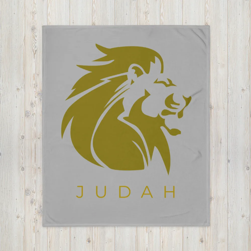 Lion of Judah | Silver Throw Blanket | VT Mission Merch