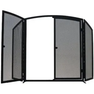 Manor Gateway 3 Fold - Black - 76 X 69   26 Wings