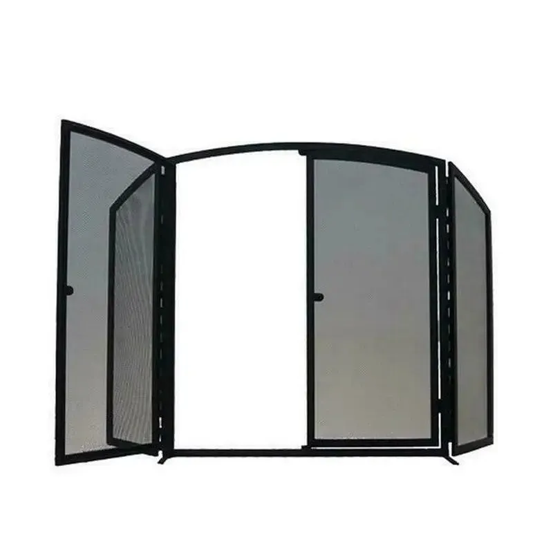 Manor Gateway 3 Fold - Black - 76 X 69   26 Wings