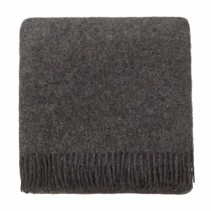 Miramar Wool Blanket [Charcoal]