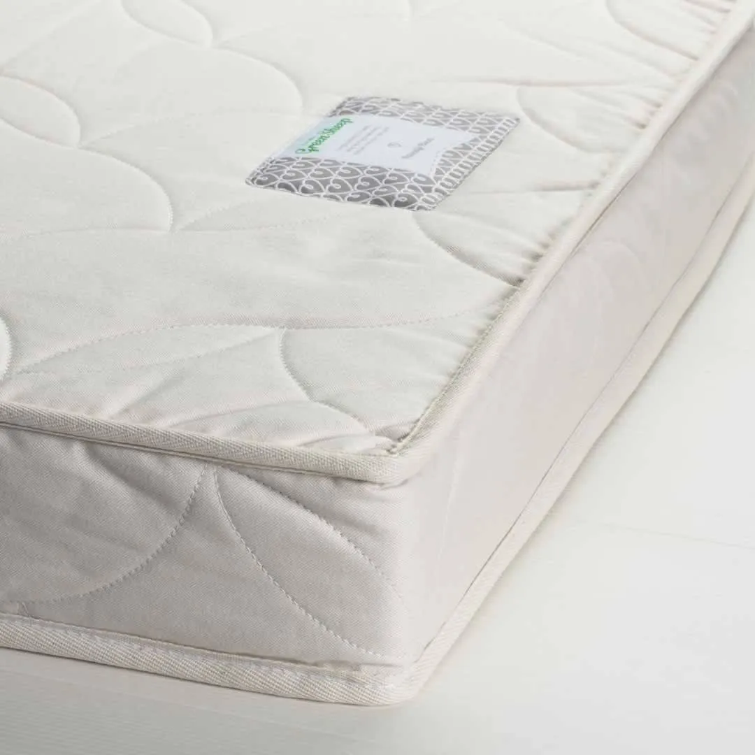 The Little Green Sheep Twist Natural Cot Mattress 70x132cm