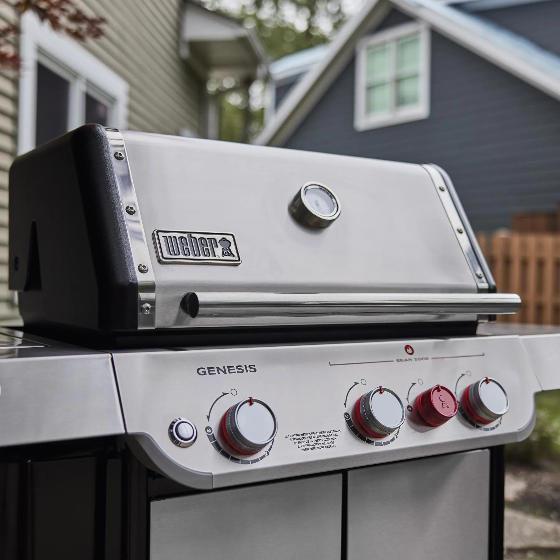 Weber 1500537 Genesis S-335 Gas Grill (Liquid Propane) - Stainless Steel