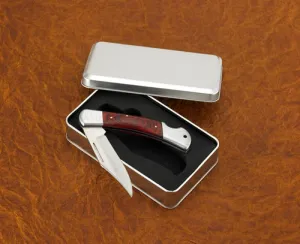 Yukon Lock-Back Knife in Tin Case